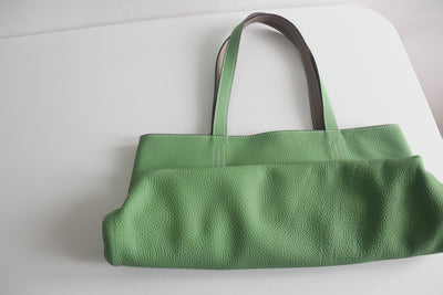 Bolso Grande de Cuero Genuino Doble Cara para Mujer - Image 15