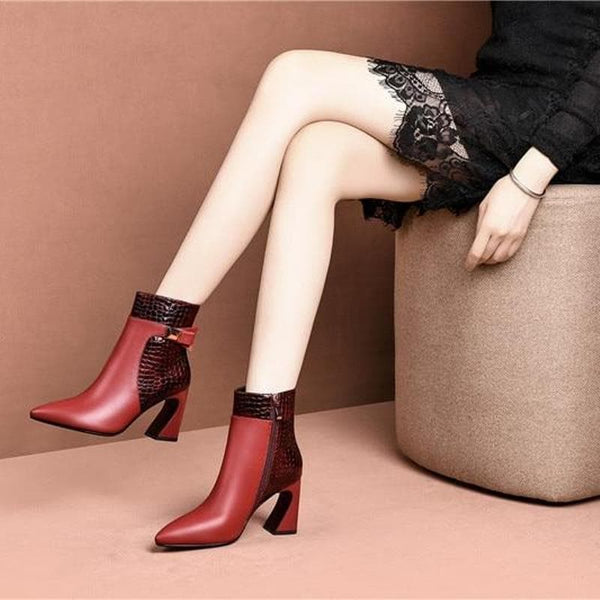 Tacones Puntiagudos de Moda Otoño Invierno