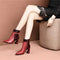 Tacones Puntiagudos de Moda Otoño Invierno
