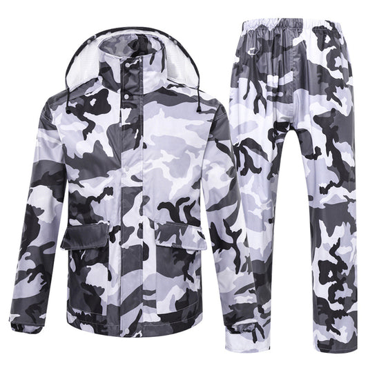 Conjunto Impermeable Camuflaje Completo