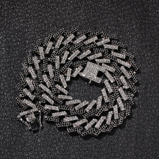 Cadena Cubana de Diamantes Rombos - Image 23