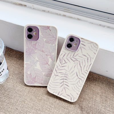 Funda iPhone 12Pro Diseño Ramas y Hojas - Protección Elegante - Image 2