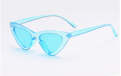 Gafas de Sol Estilo Ojo de Gato Triangular - Diseño Europeo para Parejas - Image 8
