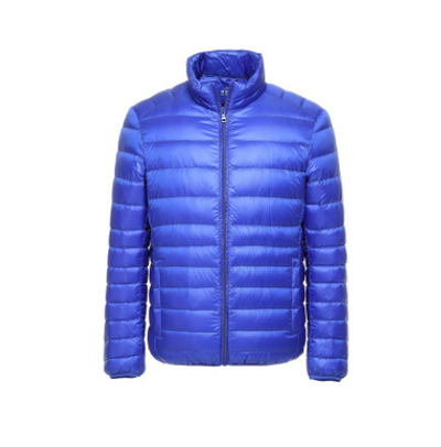 Chaqueta de Plumas Ligera para Hombre con Cuello Tipo Mao - Talla XL - Image 19