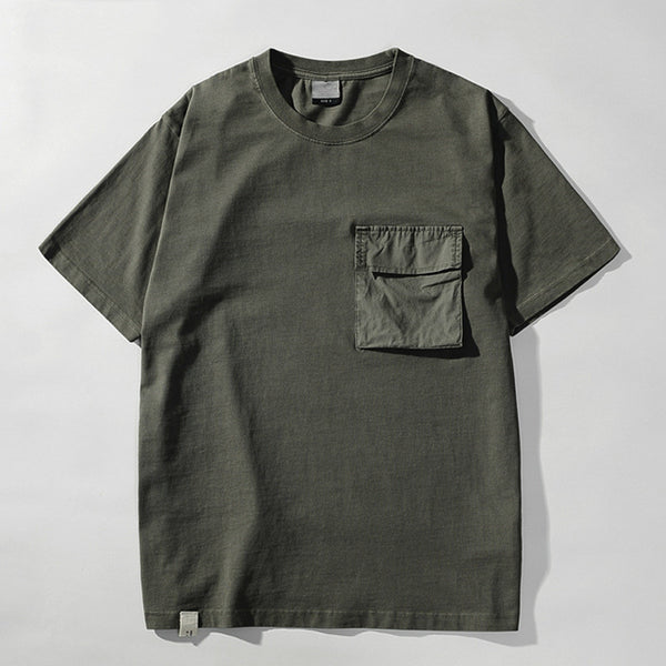 Camiseta Básica de Algodón para Hombre - Colores Sólidos - Image 19