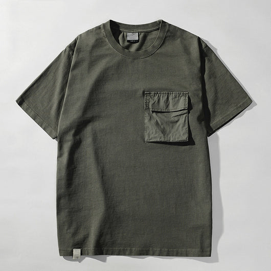 Camiseta Básica de Algodón para Hombre - Colores Sólidos - Image 19