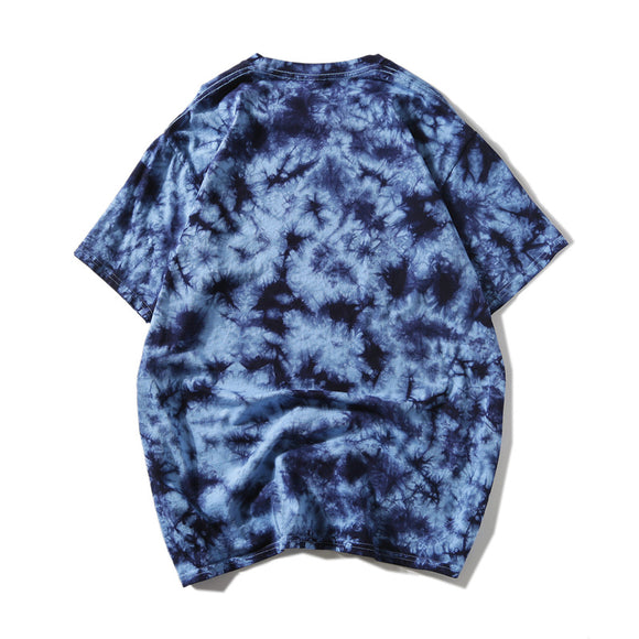 Camiseta Tie Dye Oversize Unisex - Estilo Hip Hop Harajuku Urbano