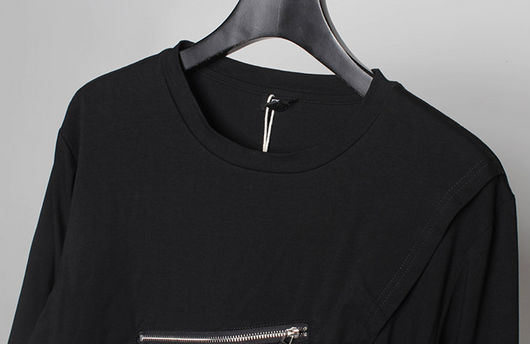 Camiseta Suelta de Cuello Redondo y Manga Larga para Hombre con Diseño Personalizado - Image 11
