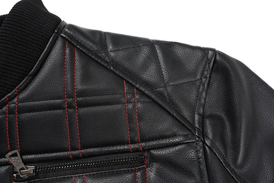 Chaqueta de Cuero para Hombre Primavera Otoño - Image 8
