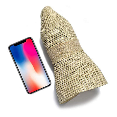 Sombrero de Playa Plegable con Moño para Mujer - Image 30