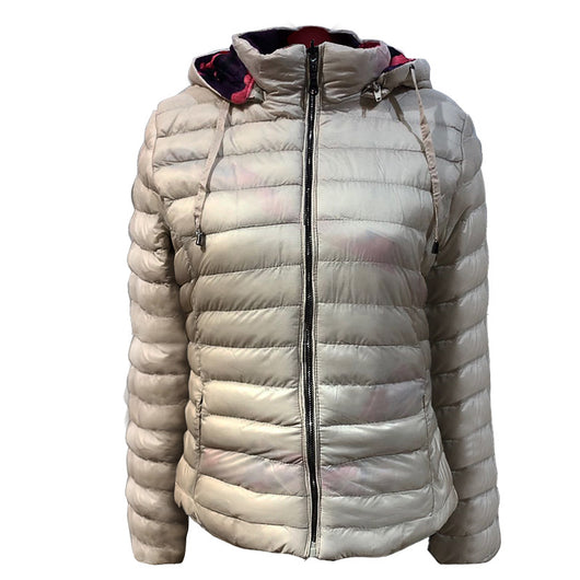 Abrigo Acolchado de Algodón Doble Camuflaje para Mujer - Image 11