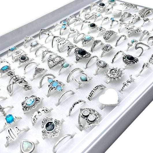 Conjunto de Anillos de Aleación de Plata - Image 2