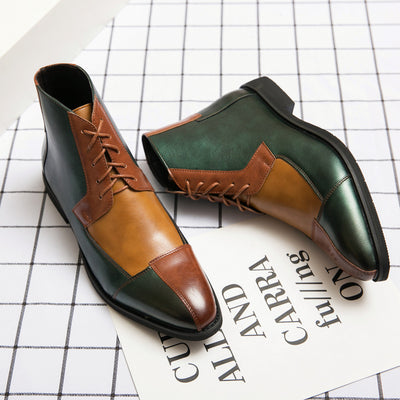 Zapatillas Altas Puntiagudas para Hombre - Estilo Casual Moderno - Image 15