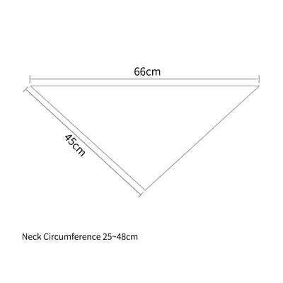 Pañuelo Triangular de Algodón Doble para Mascotas - Babero Cálido Cuadros Navideños - Image 7