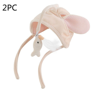 Juguete Interactivo para Gatos con Pluma y Varita - Gato de Ojos Grandes - Image 44