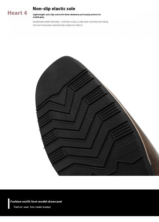Bota Vaquera Retro Otoño Invierno - Estilo Western Clásico - Image 12