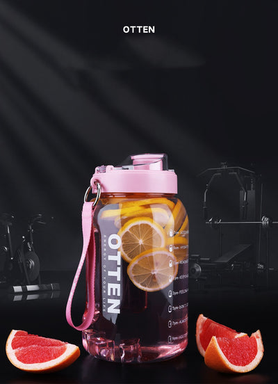 Botella Deportiva de Gran Capacidad - Vaso Reutilizable Portátil para Exterior - Image 10