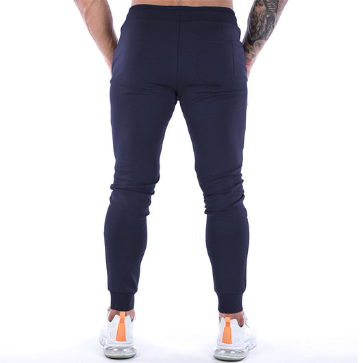 Pantalones Deportivos Hombre Ajuste Europeo Americano Color Sólido - Image 12