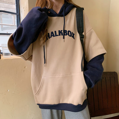 Suéter Deportivo Dos Texturas con Capucha para Mujer - Image 20