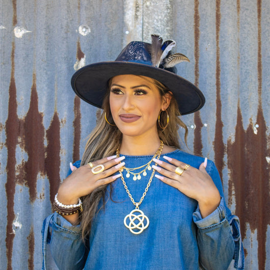 **Large Stainless Steel Hoop Earrings 18K Gold Plating 219c