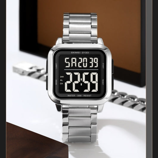 Reloj Electrónico Cuadrado Luminoso Resistente al Agua - Image 17