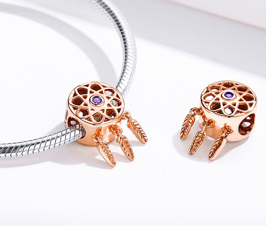Pulsera Atrapasueños con Corazón y Cuentas Personalizables para Niñas - Image 4