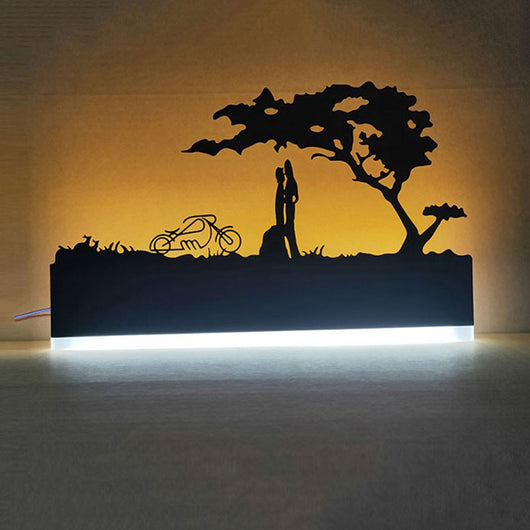 Aplique de Pared LED Nórdico con Fondo Acrílico - Image 4