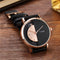 Reloj Retro Semicircular de Moda