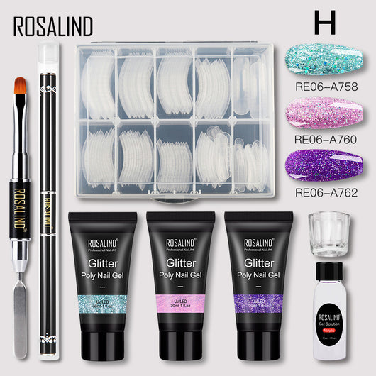 Kit de Extensión de Uñas en Gel Líquido Modelador Rápido 30ML - 3 Piezas - Image 19