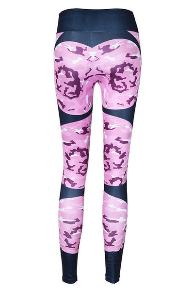 Leggins de Yoga con Estampado Patchwork - Image 9