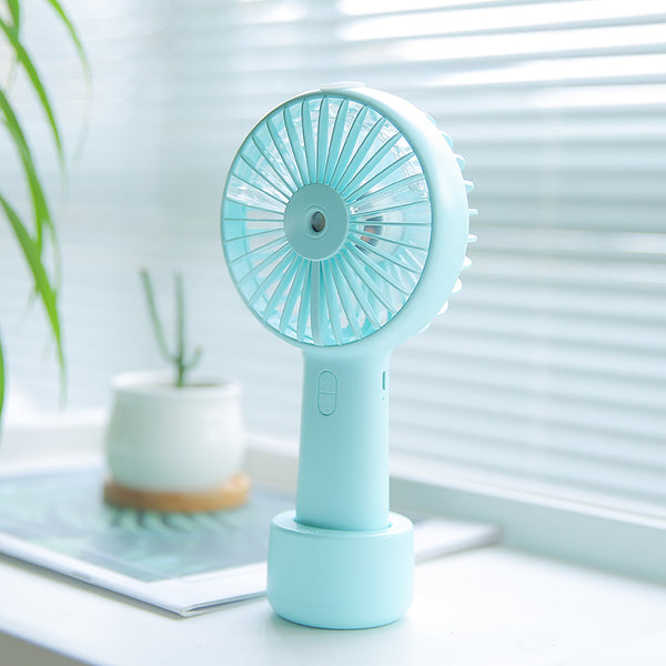 Ventilador Nebulizador Portátil USB con Función de Enfriamiento