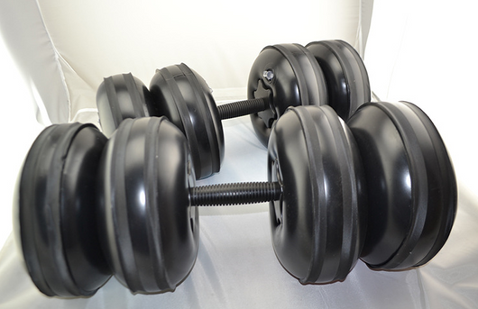 Mancuerna Ajustable Llena de Agua 20-25 KG para Entrenamiento de Brazos en Casa - Image 2