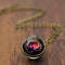 Nebula Galaxy Double Sided Pendant Necklace 10 Estilo