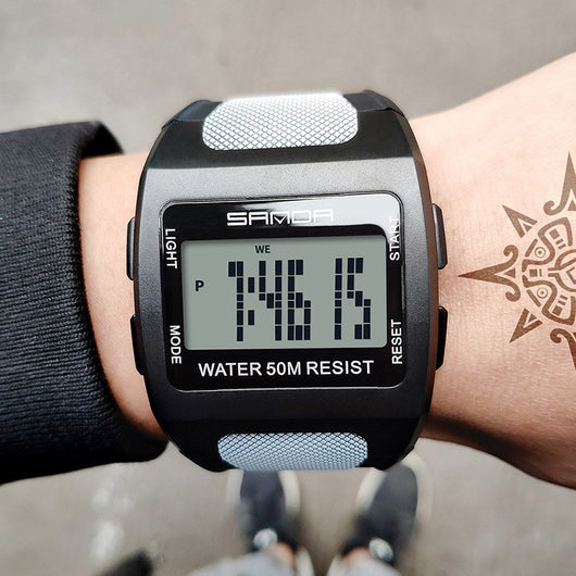 Reloj Deportivo Sanda Resistente al Agua con Pantalla Digital - Image 3