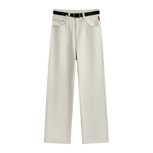 Jeans Rectos de Cintura Alta Holgados para Mujer - Image 11
