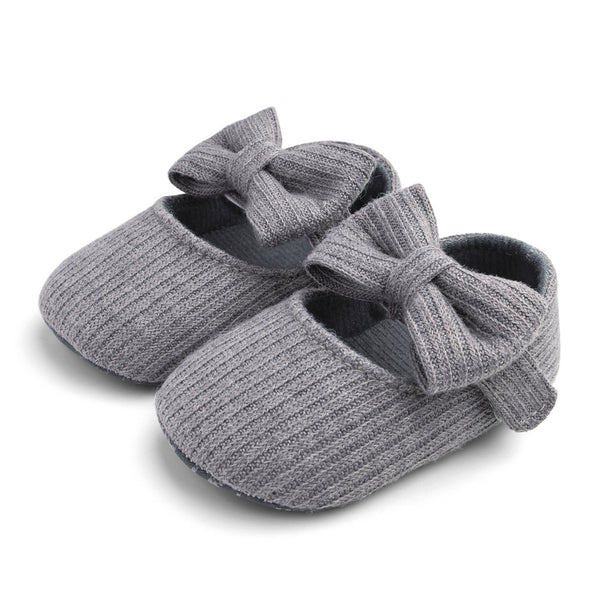 Zapatos para Bebé Princesa con Suela Suave - Calzado de Lana para Primeros Pasos