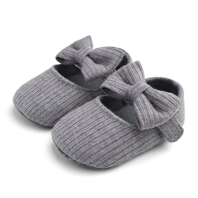 Zapatos para Bebé Princesa con Suela Suave - Calzado de Lana para Primeros Pasos