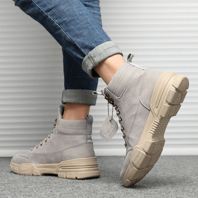 Botas Martin Altas para Hombre con Tirantes de Trabajo - Image 4