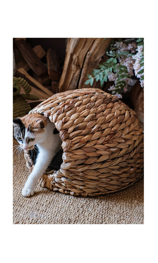 Nido Respirable de Paja Tejida para Mascotas - Image 14