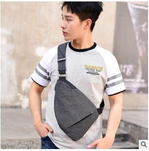 Bolsa de Lona para Hombre - Mochila Cruzada Multifunción con Protección Antirrobo - Image 17