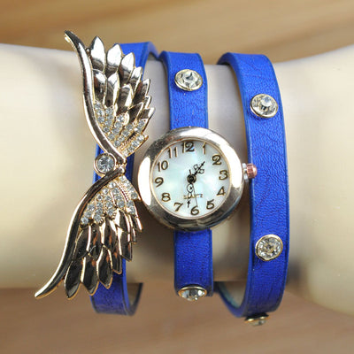 Reloj Pulsera Estilo Harajuku con Alas Retro Inspiración Coreana - Image 9