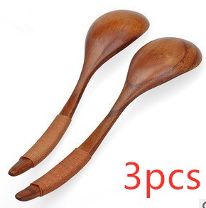 Juego de Cubiertos de Madera con Cordel Decorativo - Image 13