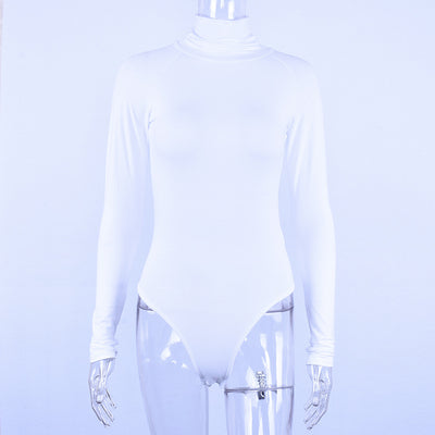 Body Ajustado de Cuello Alto Manga Larga - Image 4