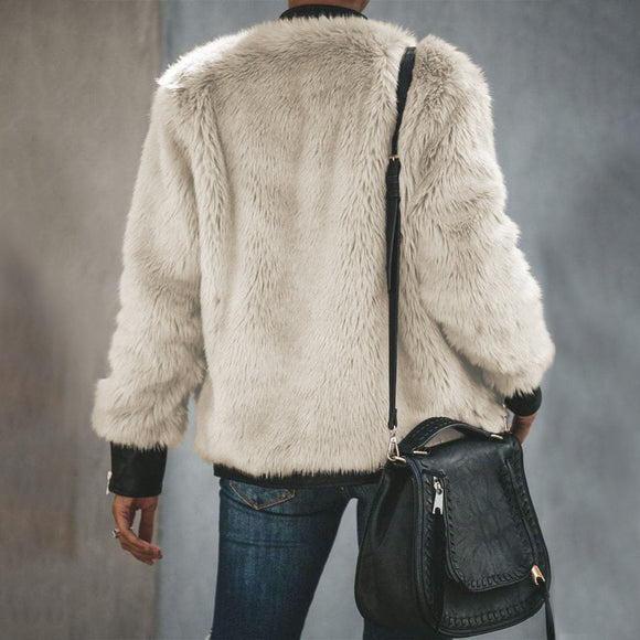 Cardigan de Polar Suave con Cierre
