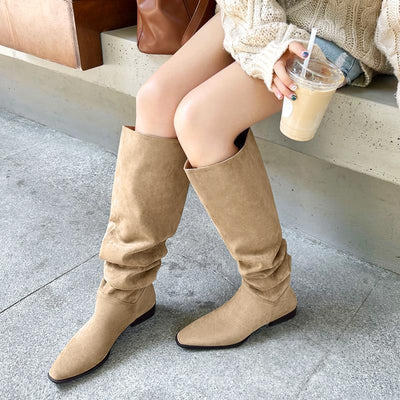 Botas Altas de Ante Texturizado para Mujer - Image 12