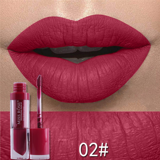 Brillo Labial Mate Larga Duración Anti-Transferencia - Image 41