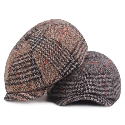 Boina Cuadrille Gruesa para Hombre Otoño e Invierno - Image 5