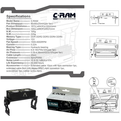 Refrigerador de Memoria RAM para Overclocking - Image 5