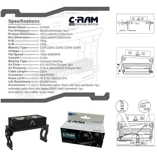 Refrigerador de Memoria RAM para Overclocking - Image 5
