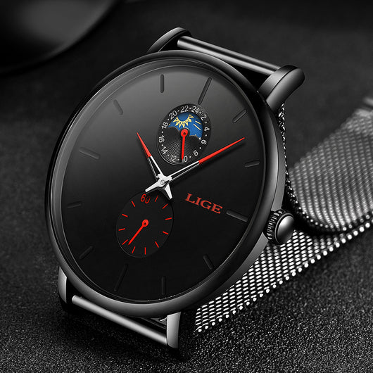 Reloj Hombre Malla Luminosa - Diseño Moderno y Funcional - Image 8